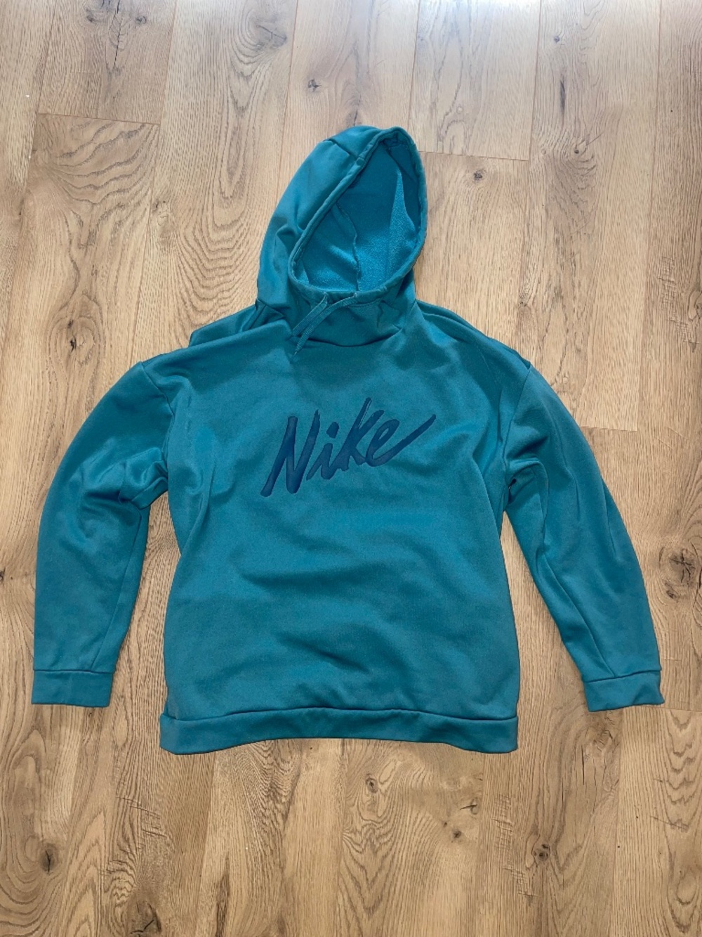 Nike Fleece Hoodie Teal size XL